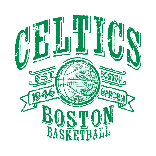 Celtics Vintage Basketball T-Shirt