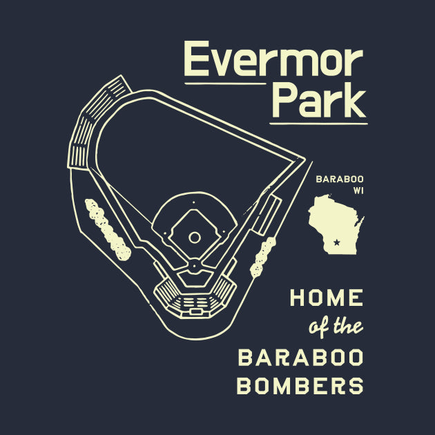 Evermor Park - Home Of The Baraboo Bombers! (Light) Hoodie