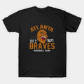 Old Style Atlanta Braves 3 By Buck Tee T-Shirt
