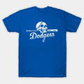 Dodgers Skull On Bat T-Shirt