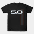 5.0L V8 Mustang Gt T-Shirt