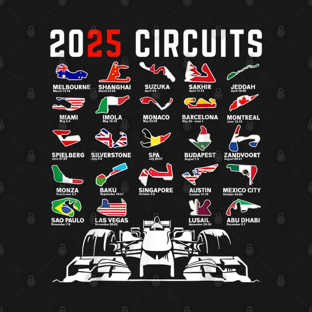 2025 Formula Racing T-Shirt