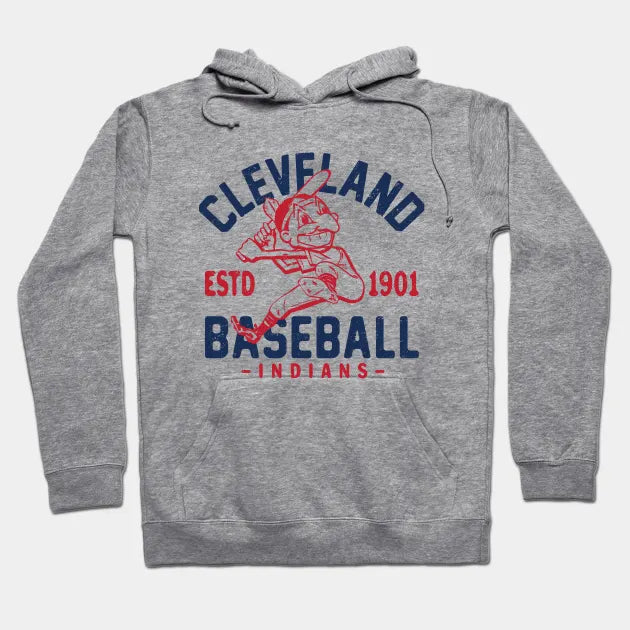 Retro Indians By Buck Tee Hoodie