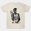 Michael Jordan Cigar - Vintage Halftone T-Shirt