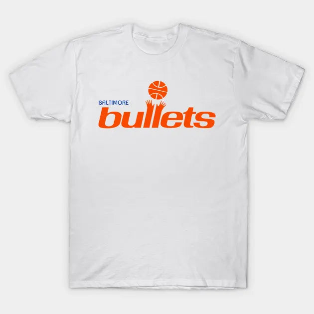 Baltimore Bullets Retro Defunct Nba Team Fan Art T-Shirt