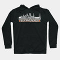 San Francisco Baseball Team All Time Legends, San Francisco City Skyline Hoodie