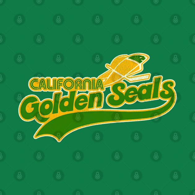 Defunct California Golden Seals Hockey Team T-Shirt