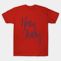 Hotty Toddy In Navy Blue T-Shirt