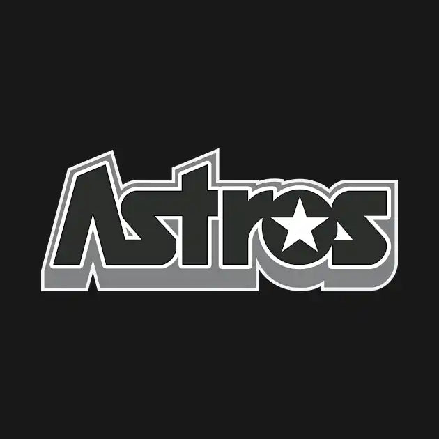 Astros Vintage And Simple Design Hoodie