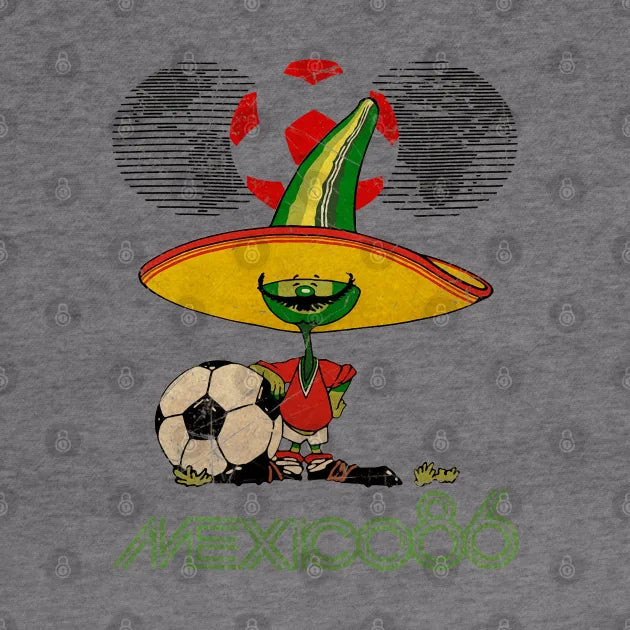 Mexico 86 World Cup Vintage Hoodie