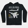 F-15 Eagle Blueprint Hoodie