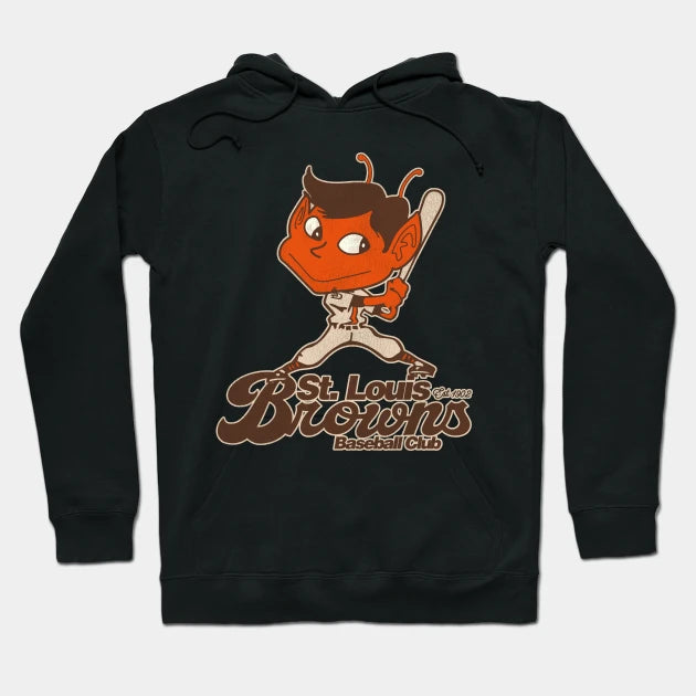 Defunct St Louis Browns Baseball Team Hoodie